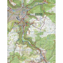 Wanderkarten Und Winterkarten|Wanderkarten Und Winterkarten*GEISLINGEN A. D. STEIGE 1.25 000