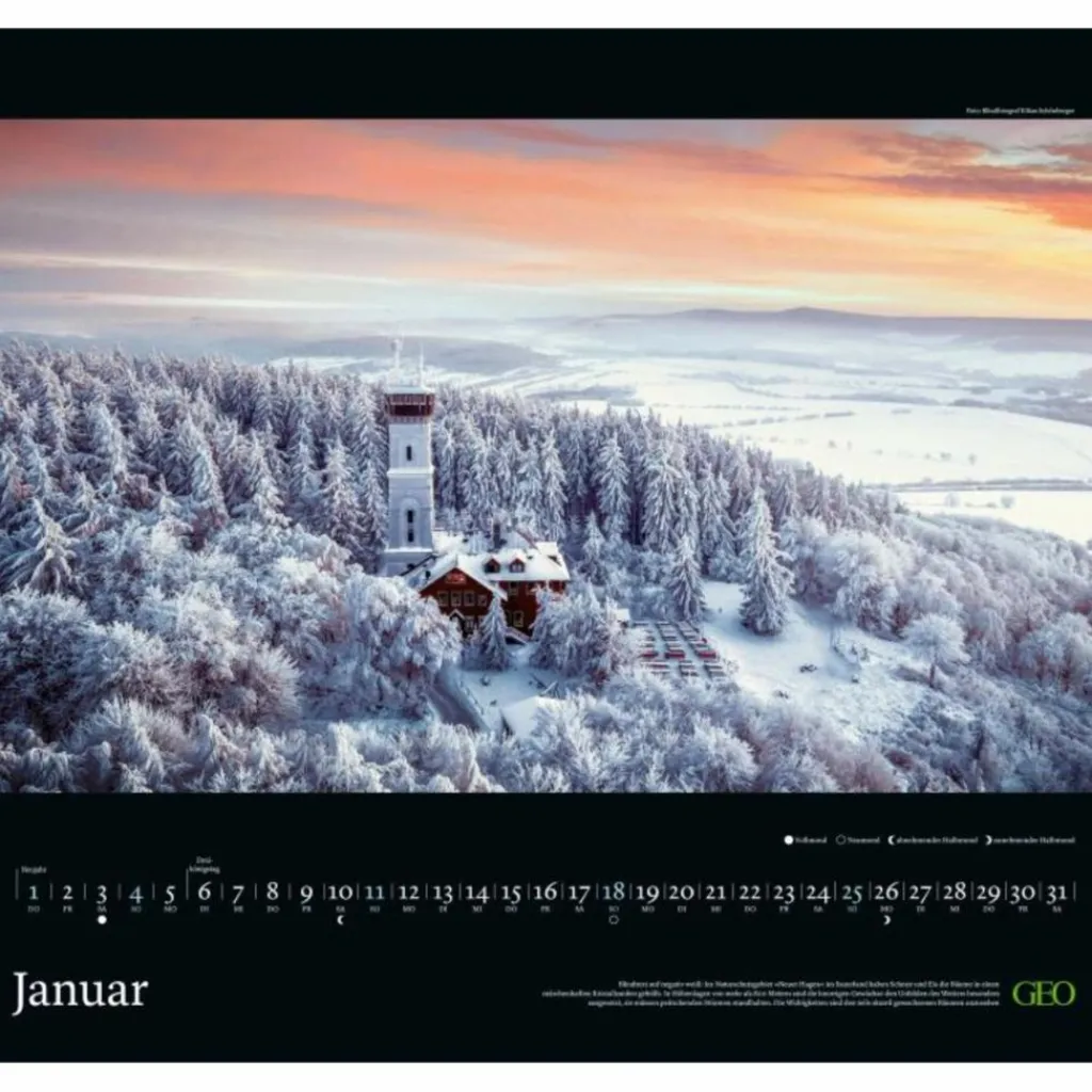 GEO SCHÖNE HEIMAT DEUTSCHLAND 2026 - Kalender^ Kalender