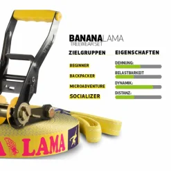 Gibbon BANANALAMA TREEWEAR SET - Slackline^ Slacklines