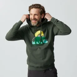 Damen Globetrotter Pullover Und Fleecepullover|Pullover Und Fleecepullover*U BLUE FLEECE MOUNTAIN BEAR HOODIE Unisex - Hoodie