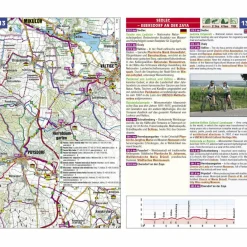 Fahrradkarten|Fahrradkarten*GREENWAY PRAHA - WIEN 1 : 100 000 - Fahrradkarte