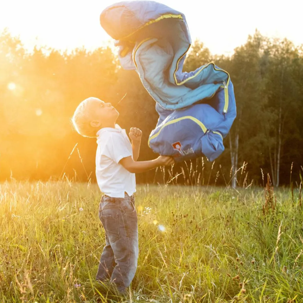 Grüezi bag KIDS GROW COLORFUL Kinder - Kinderschlafsack^Kinder Zelten Mit Kindern