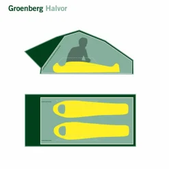 Groenberg Autodachzelte Und Dachträger*HALVOR 160 ROOFTOP TENT - Dachzelt