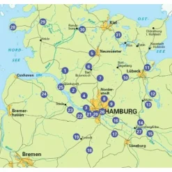 Radwanderführer Und Mountainbikeführer*HAMBURG UND UMLAND RADLANDLUST, 31 LIEBLINGS-RADTOUREN