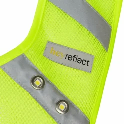 heyReflect LED HIGH VISIBILITY SPORTS VEST Unisex - Weste^Damen Reflektierendes Zubehör|Outdoorjacken