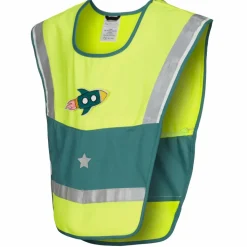 Kinder heyReflect Reflektierendes Zubehör|Fahrradausrüstung Für Kinder*LED HIGH VISIBILITY CAPE Kinder - Weste