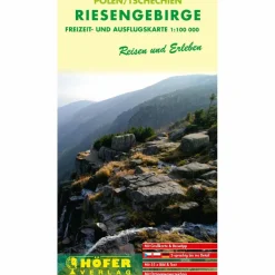 HÖFER POLEN/TSCHECHIEN CR 303. RIESENGEBIRGE 1:100 000 - Straßenkarte^ Straßenkarten|Straßenkarten