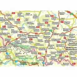 HÖFER POLEN/TSCHECHIEN CR 303. RIESENGEBIRGE 1:100 000 - Straßenkarte^ Straßenkarten|Straßenkarten