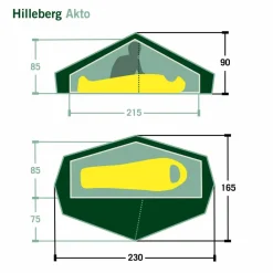 Hilleberg 1-Personen-Zelte|Winterzelte*AKTO - Einpersonenzelt