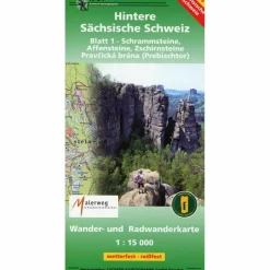 Fahrradkarten|Wanderkarten Und Winterkarten*HINTERE SÄCHSISCHE SCHWEIZ BLATT 1