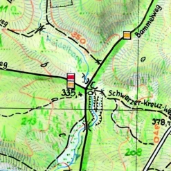 HINTERHERMSDORF - Wanderkarte^ Wanderkarten Und Winterkarten|Wanderkarten Und Winterkarten
