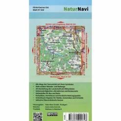 HINTERTAUNUS OST 1:25.000, BLATT 47-55 - Wanderkarte^ Wanderkarten Und Winterkarten|Wanderkarten Und Winterkarten