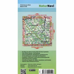 HINTERTAUNUS WEST 1:25.000, BLATT 43-5 - Wanderkarte^ Wanderkarten Und Winterkarten|Wanderkarten Und Winterkarten