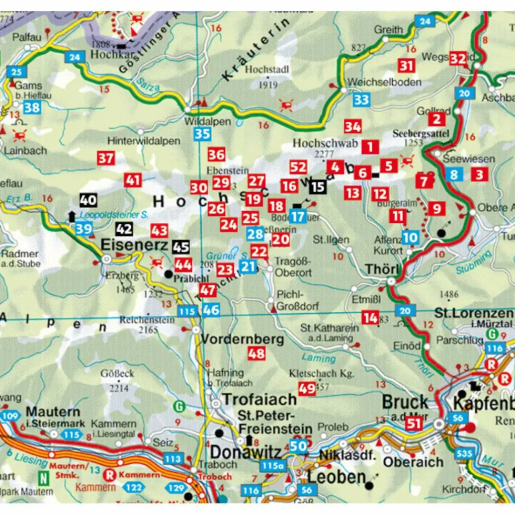HOCHSCHWAB - Wanderführer^ Wanderführer