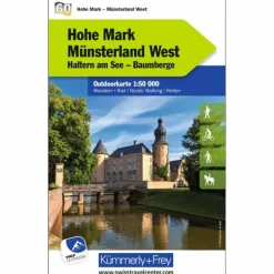 Fahrradkarten|Wanderkarten Und Winterkarten*HOHE MARK - MÜNSTERLAND WEST NR. 60 OUTDOORKARTE DEUTSCHLAND - Karte