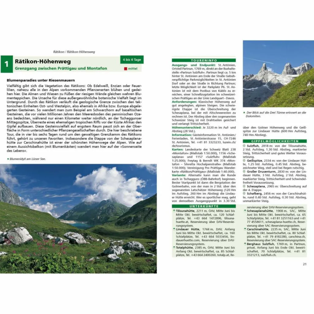 HÜTTENTOUREN OSTALPEN - Wanderführer^ Wanderführer