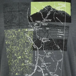 Icebreaker M MERINO 150 TECH LITE SS TEE INFOGRAPHIC Herren - Funktionsshirt^Herren Shirts Und Tops