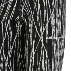 Icebreaker W MERINO 260 TECH VERTEX LS HALF ZIP DELTA LINES AOP Damen - Baselayer^Damen Funktionsunterwäsche|Shirts Und Tops