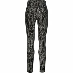 Icebreaker W MERINO 260 TECH VERTEX HIGH RISE LEGGINGS DELTA LINES AOP Damen - Leggings^Damen Funktionsunterwäsche