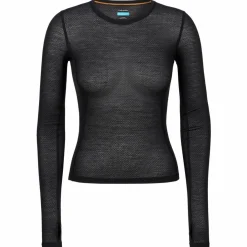 Damen Icebreaker Funktionsunterwäsche|Shirts Und Tops*WOMEN MERINO 75 COOL-LITE FEATHERLIGHT LS CREWE Damen - Langarmshirt