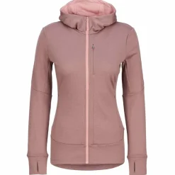Icebreaker WOMEN MERINO 260 QUANTUM LS ZIP HOODIE Damen - Wolljacke^Damen Pullover Und Fleecepullover