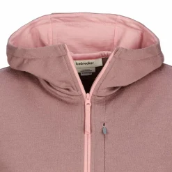 Icebreaker WOMEN MERINO 260 QUANTUM LS ZIP HOODIE Damen - Wolljacke^Damen Pullover Und Fleecepullover