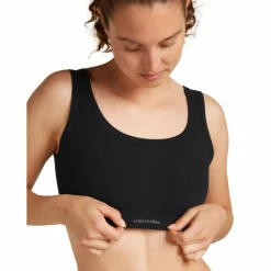 Damen Icebreaker Unterwäsche*WOMEN MERINO BLEND RIB LOTUS BRA Damen - Sport BH