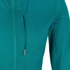 Icebreaker WOMEN MERINO BLEND 200 REALFLEECE DESCENDER LS ZIP HOODIE Damen - Kapuzenjacke^Damen Pullover Und Fleecepullover|Outdoorjacken