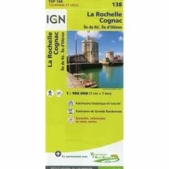 Straßenkarten|Straßenkarten*IGN 138 LA ROCHELLE COGNAC 1:100 000 - Karte