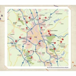 Wanderführer*IN UND UM KÖLN. WANDERN FÜR DIE SEELE - Wanderführer