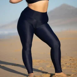 Damen Inaska Outdoorhosen*HIGH WAIST TIGHT  CHILL DARK BLUE Damen - Leggings