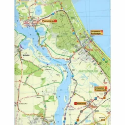 INSEL USEDOM 1 : 35 000 RADWANDER- UND W - Wanderkarte^ Fahrradkarten|Wanderkarten Und Winterkarten