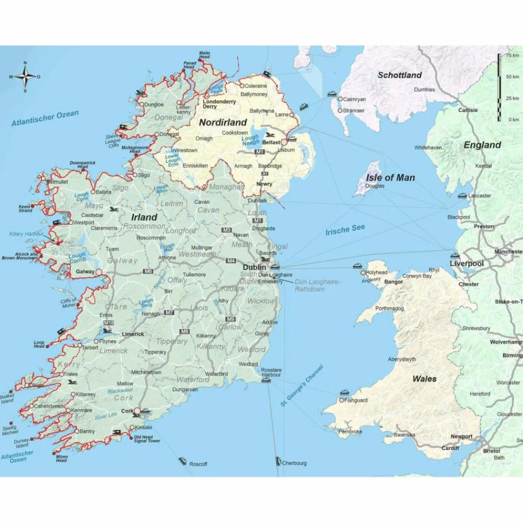 IRLAND: WILD ATLANTIC WAY - Reiseführer^ Wohnmobilreiseführer