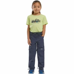 Jack Wolfskin ACTIVE ZIP OFF PANTS K Kinder - Softshellhose^Kinder Kinderhosen