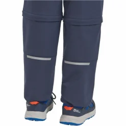 Jack Wolfskin ACTIVE ZIP OFF PANTS K Kinder - Softshellhose^Kinder Kinderhosen