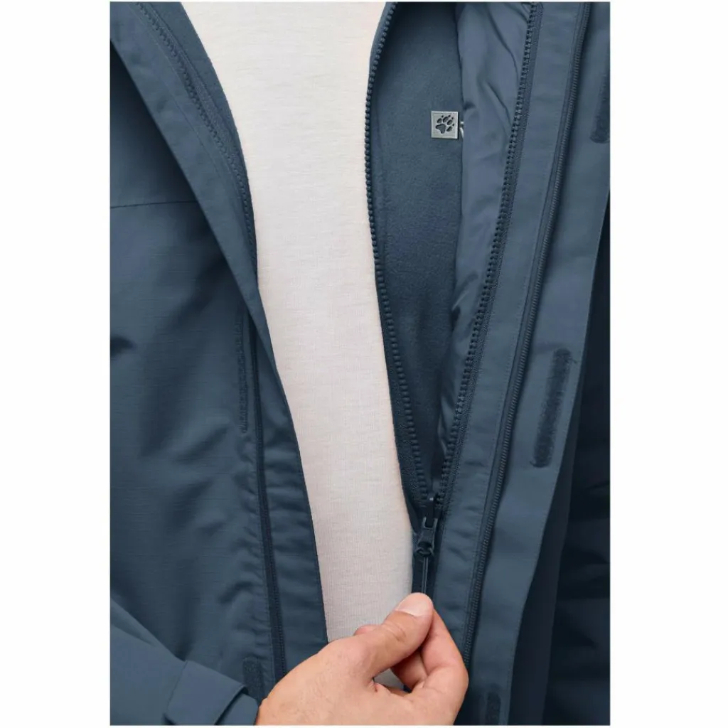 Herren Jack Wolfskin Outdoorjacken*ALTENBERG 3IN1 JKT M Herren - Doppeljacke