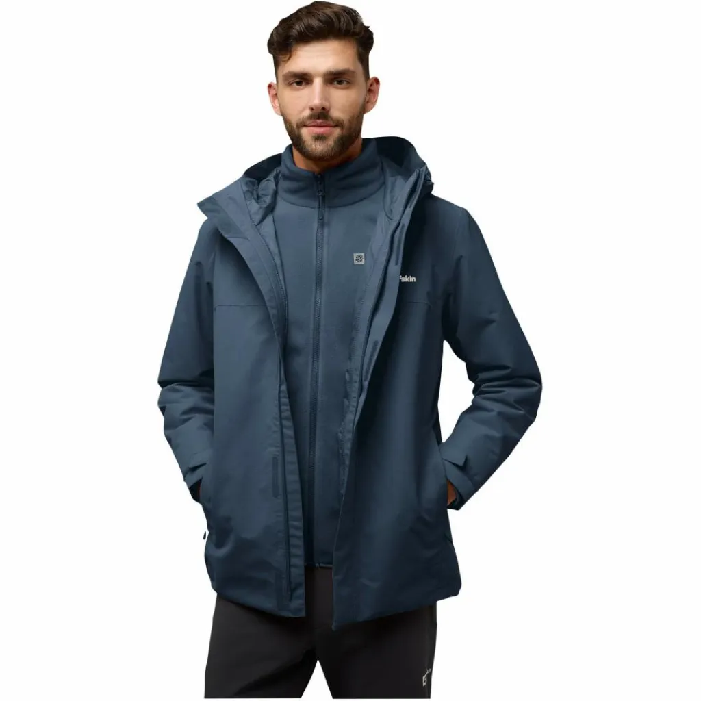 Herren Jack Wolfskin Outdoorjacken*ALTENBERG 3IN1 JKT M Herren - Doppeljacke
