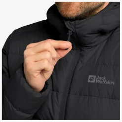 Herren Jack Wolfskin Outdoorjacken*ATHER DOWN HOODY M RDS Herren - Daunenjacke