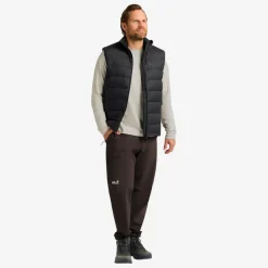 Herren Jack Wolfskin Outdoorjacken*ATHER DOWN VEST M RDS Herren - Daunenweste