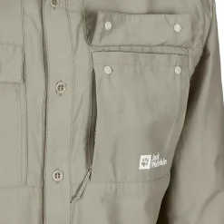 Herren Jack Wolfskin Hemden*BARRIER LS SHIRT M Herren - Outdoor Hemd