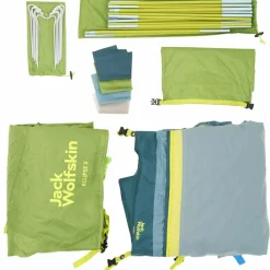 Jack Wolfskin ECLIPSE II - Kuppelzelt^ 2-Personen-Zelte|3-Jahreszeiten-Zelte