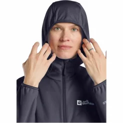 Jack Wolfskin FELDBERG HOODY W Damen - Softshelljacke^Damen Outdoorjacken