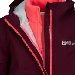 Jack Wolfskin ICELAND 3IN1 JACKET K Kinder - Doppeljacke^Kinder Kinderjacken