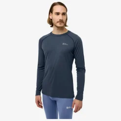 Herren Jack Wolfskin Funktionsunterwäsche|Shirts Und Tops*INFINITE LIGHT LS M Herren - Funktionsunterwäsche
