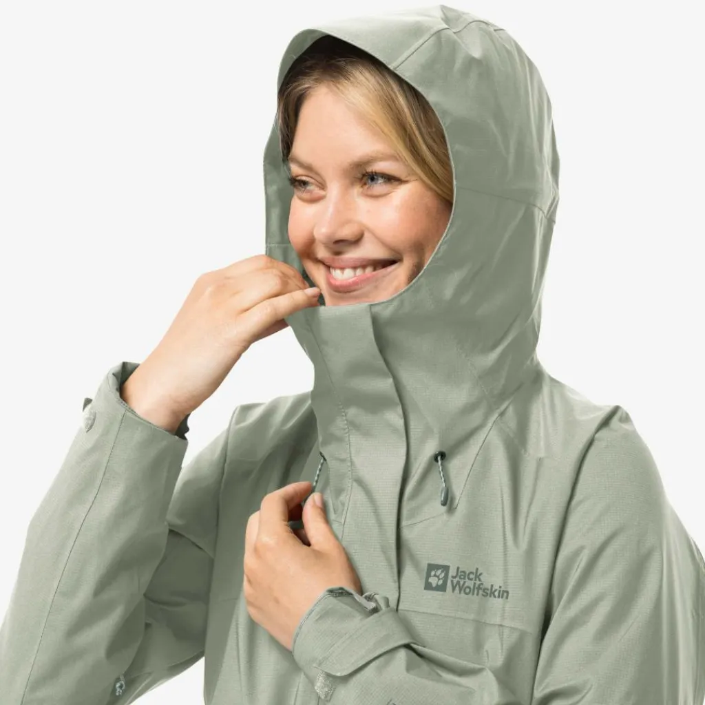 Jack Wolfskin KAMMWEG 2L JKT W Damen - Regenjacke^Damen Outdoorjacken