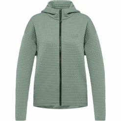 Damen Jack Wolfskin Pullover Und Fleecepullover|Outdoorjacken*MOGARI HOODED FZ W Damen - Fleecejacke