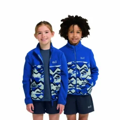 Jack Wolfskin PAW ERA 100 PRINT FZ K Kinder - Fleecejacke^Kinder Kinder Fleecejacken Und Kinderpullover