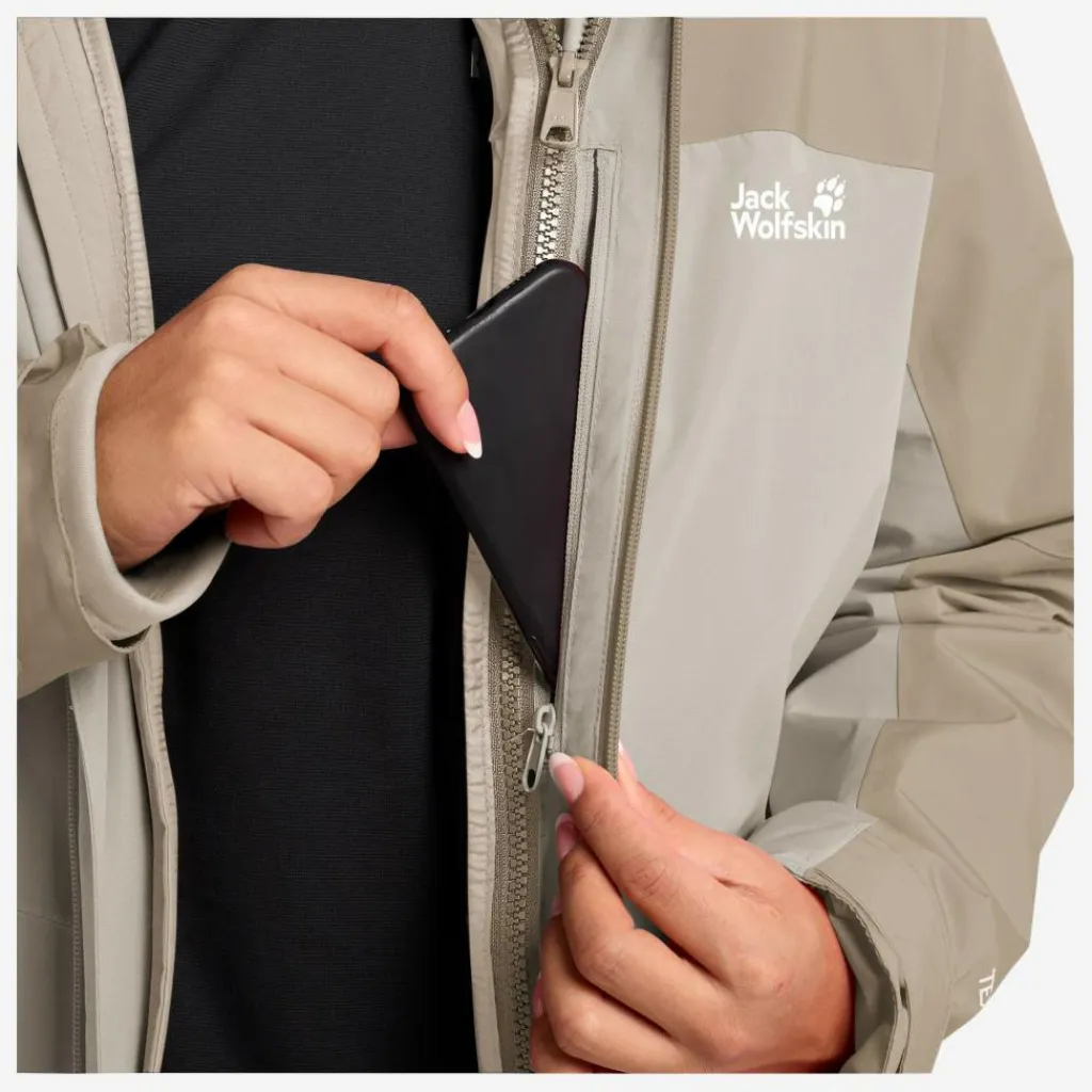 Jack Wolfskin WILD PLACES 3IN1 JKT W Damen - Doppeljacke^Damen Outdoorjacken