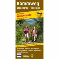 KAMMWEG ERZGEBIRGE - VOGTLAND 1 : 25 000 - Wanderkarte^ Wanderkarten Und Winterkarten|Wanderkarten Und Winterkarten