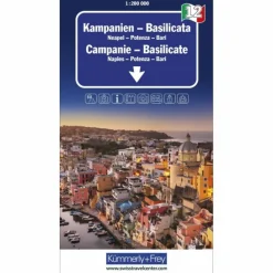 Straßenkarten|Straßenkarten*KAMPANIEN - BASILICATA NR. 12 REGIONALKARTE ITALIEN - Straßenkarte